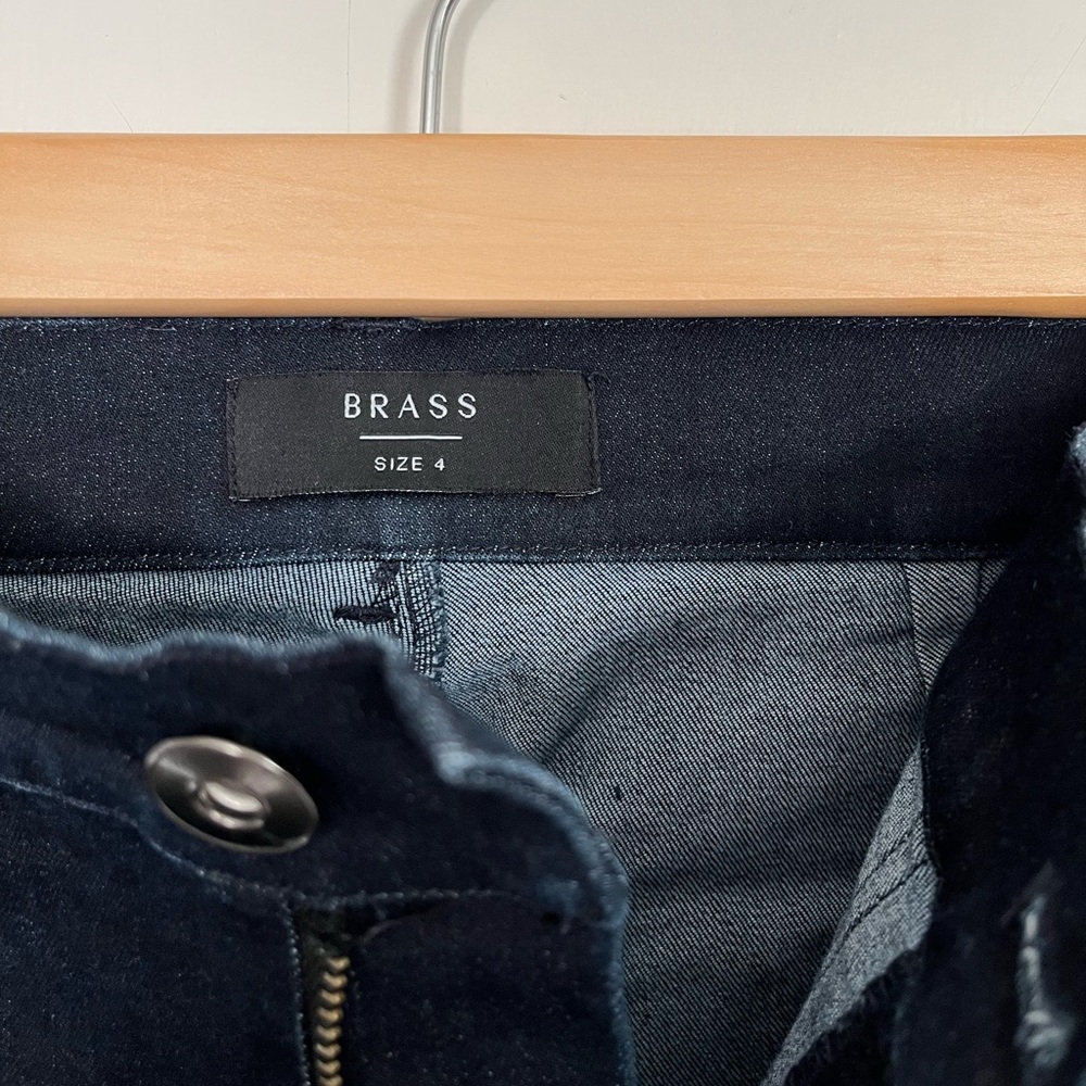 Brass Wide Leg Jeans